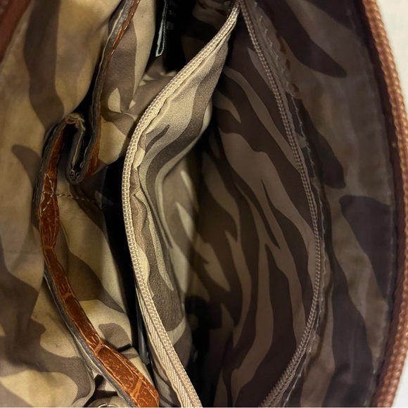 Anne Klein Women’s Handbag with Faux Alligator Accents - Picture 6 of 14